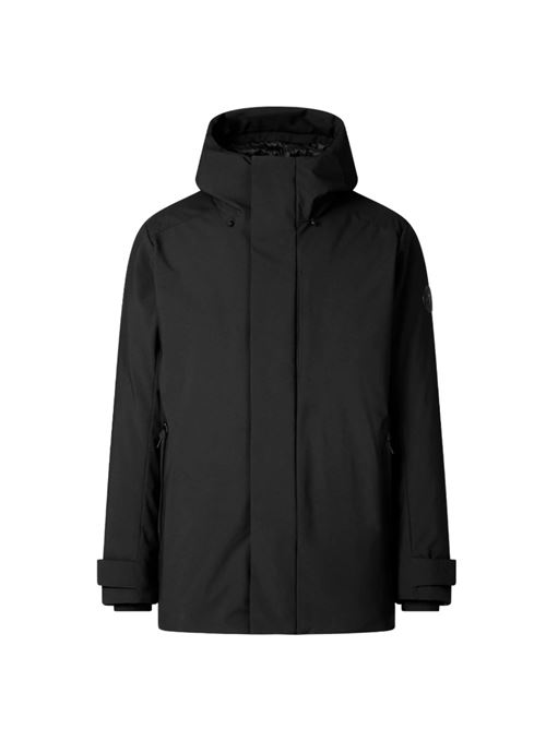 Parka con cappuccio da uomo wilder in nero Save The Duck | P41803M SMEG19.10000